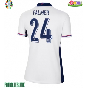 England Cole Palmer #24 Hemmatröja Kvinnor EM 2024 Kortärmad